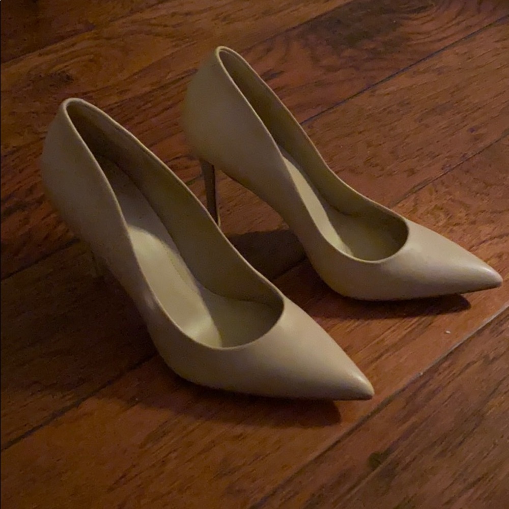 Nude stilettos